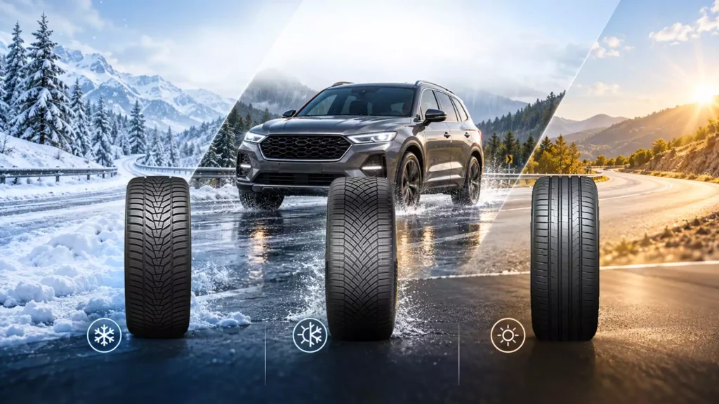 suv için en iyi 4 mevsim lastik seçimi